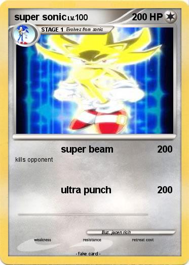 Pokemon super sonic