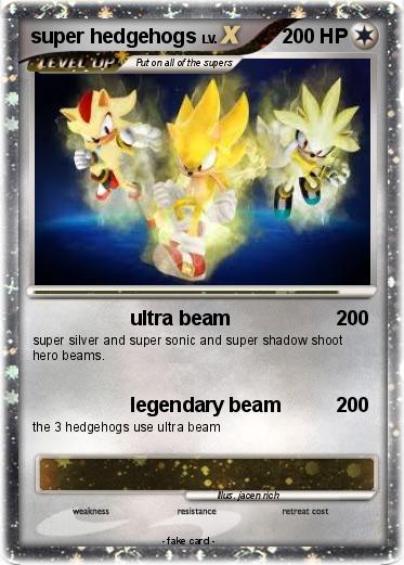 Pokemon super hedgehogs