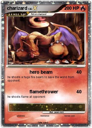 Pokemon charizard