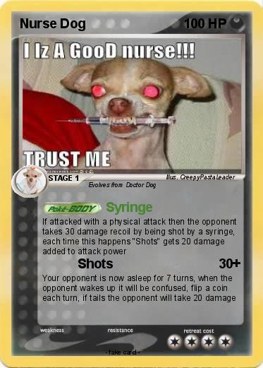 Pokemon Nurse Dog