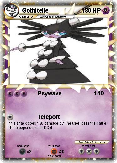Pokemon Gothitelle