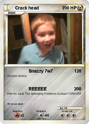 Pokemon Crack head