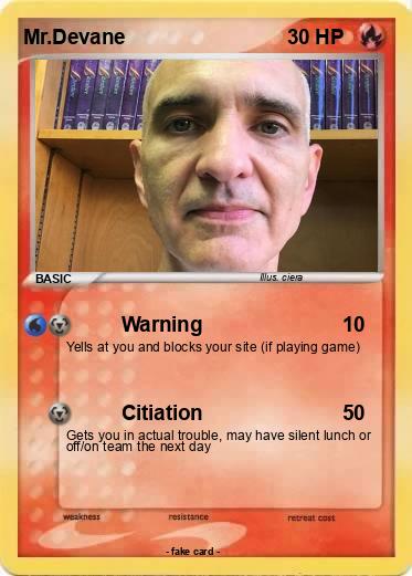 Pokemon Mr.Devane