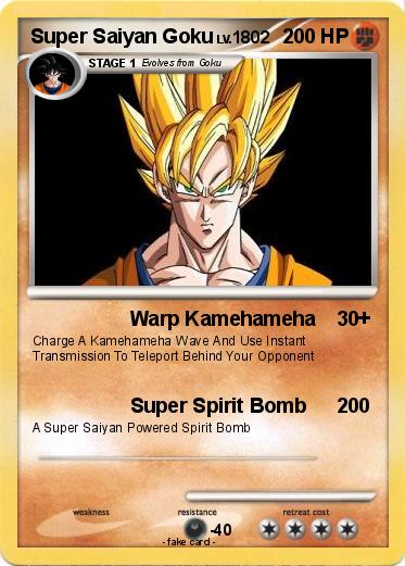 Pokemon Super Saiyan Goku