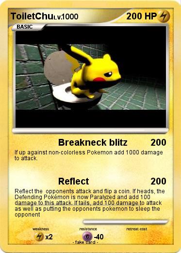 Pokemon ToiletChu