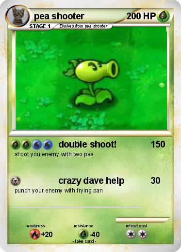 Pokemon pea shooter