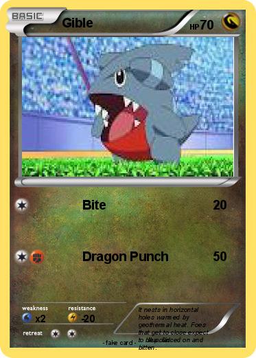 Pokemon Gible