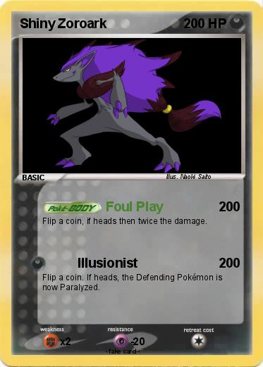 Pokemon Shiny Zoroark