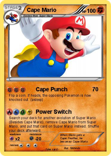 Pokemon Cape Mario
