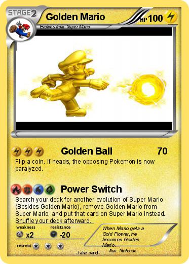 Pokemon Golden Mario