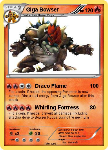 Pokemon Giga Bowser