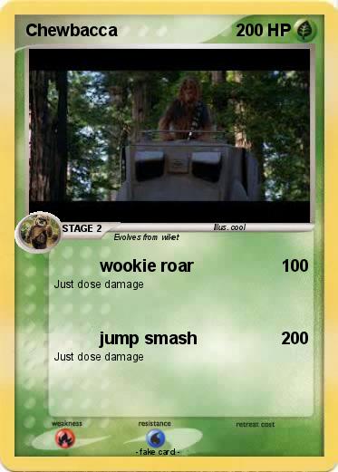 Pokemon Chewbacca
