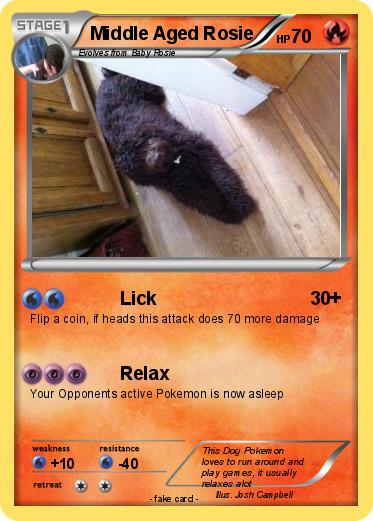 Pokemon Middle Aged Rosie