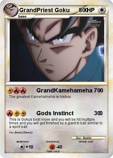 Pokemon GrandPriest Goku          0