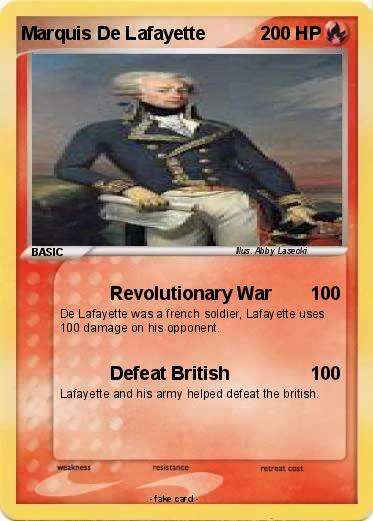 Pokemon Marquis De Lafayette