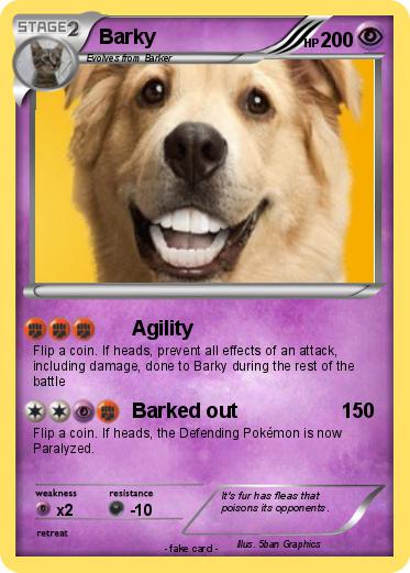Pokemon Barky