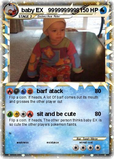 Pokemon baby EX   9999999999