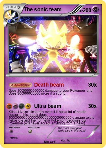 Pokemon The sonic team