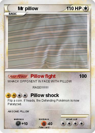 Pokemon Mr pillow