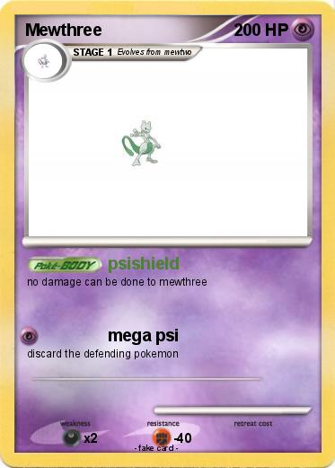 Pokemon Mewthree