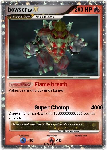 Pokemon bowser