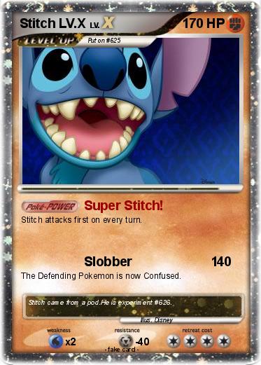 Pokemon Stitch LV.X