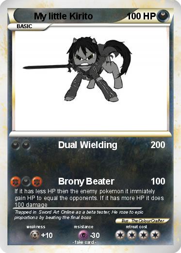 Pokemon My little Kirito