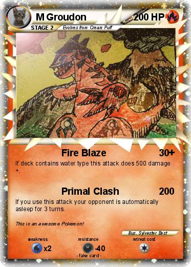 Pokemon M Groudon