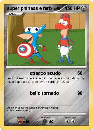 Pokemon super phineas e ferb