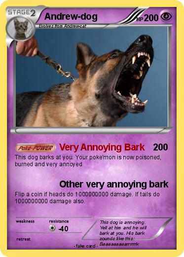 Pokemon Andrew-dog