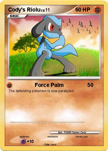 Pokemon Cody's Riolu