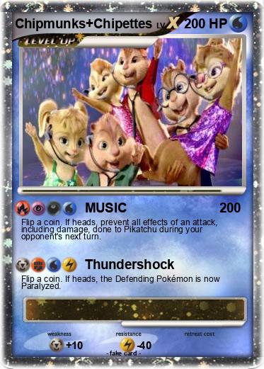 Pokemon Chipmunks+Chipettes Pokemon Chipmunks+Chipettes