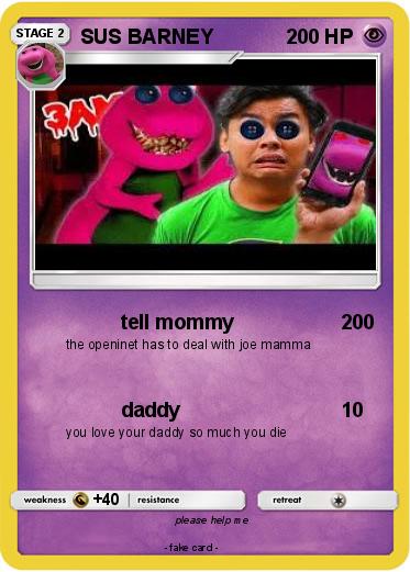 Pokemon SUS BARNEY