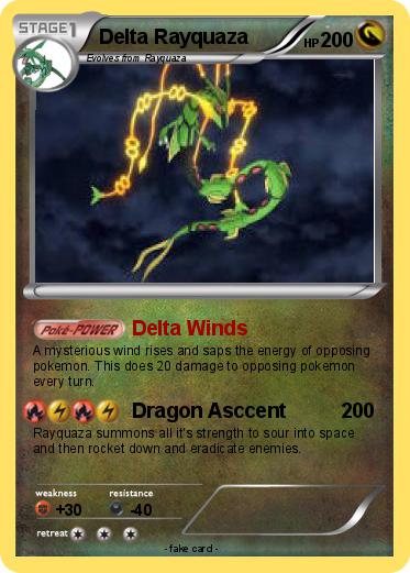 Pokemon Delta Rayquaza
