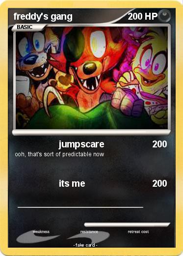 Pokemon freddy's gang