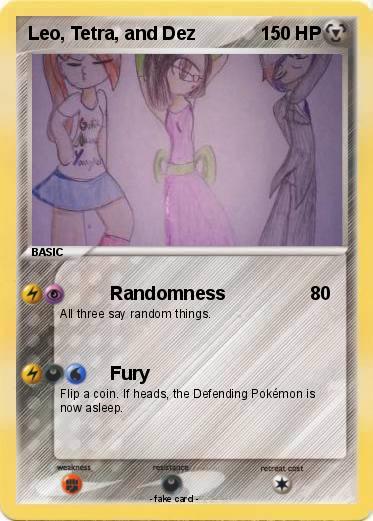 Pokemon Leo, Tetra, and Dez
