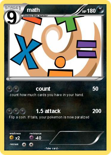 Pokemon math