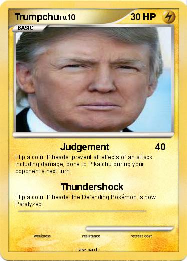 Pokemon Trumpchu