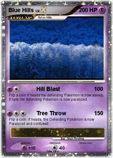 Pokemon Blue Hills