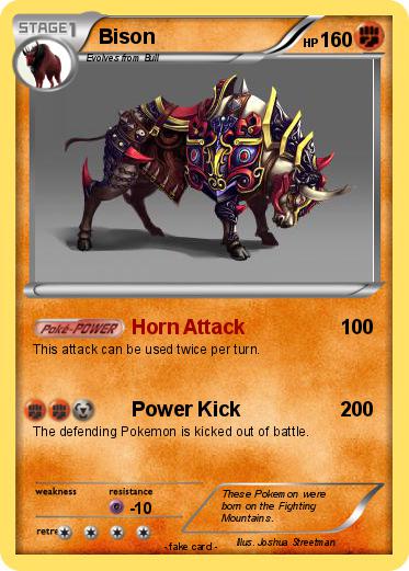 Pokemon Bison
