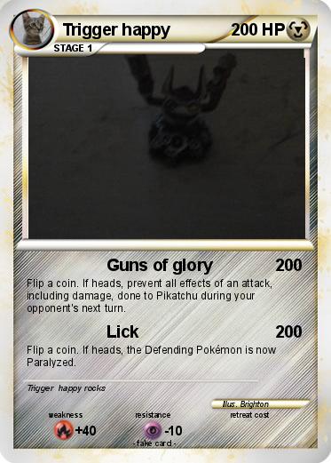 Pokemon Trigger happy
