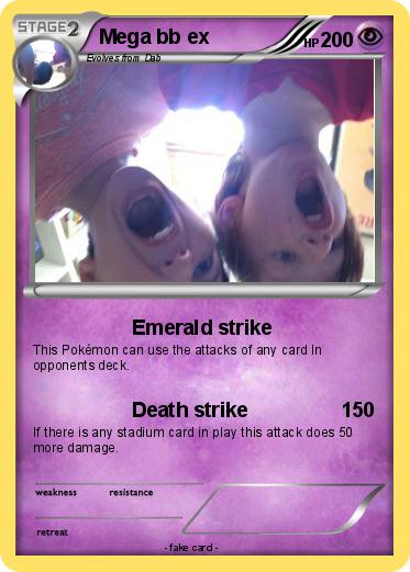 Pokemon Mega bb ex