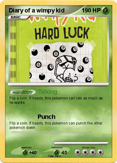 Pokemon Diary of a wimpy kid
