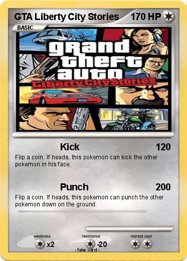 Pokemon GTA Liberty City Stories