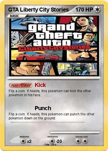 Pokemon GTA Liberty City Stories