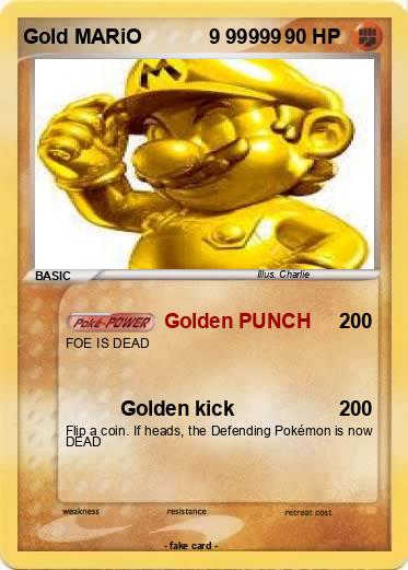 Pokemon Gold MARiO            9 99999