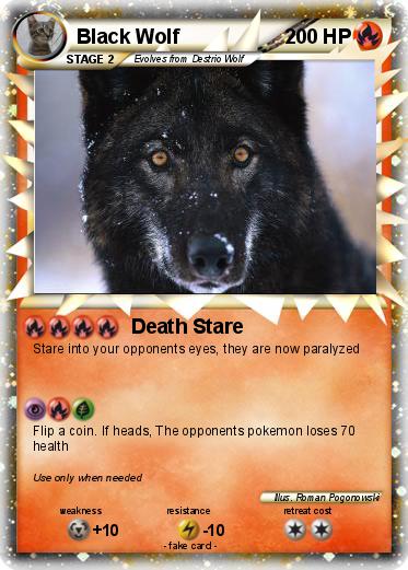 Pokemon Black Wolf