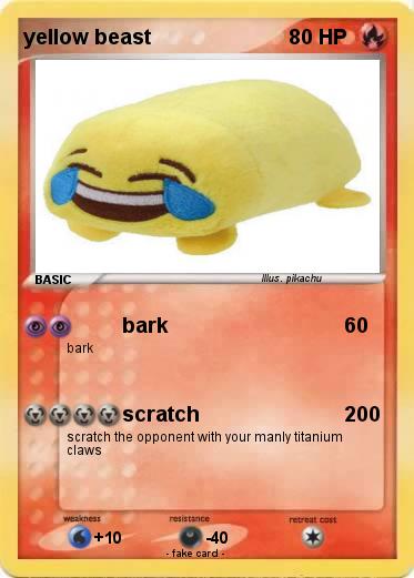 Pokemon yellow beast