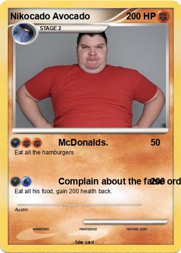 Pokemon Nikocado Avocado