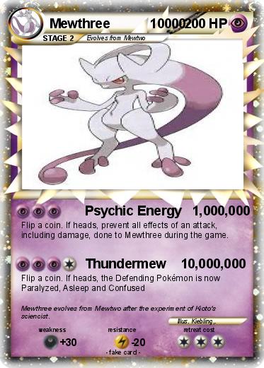 Pokemon Mewthree           10000